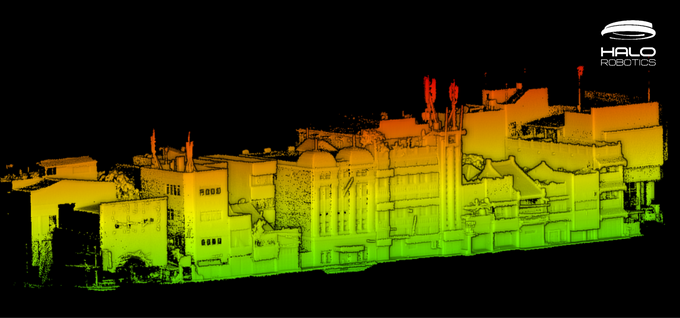 LIDAR taking building data and make it into 3dmodelling visualization
