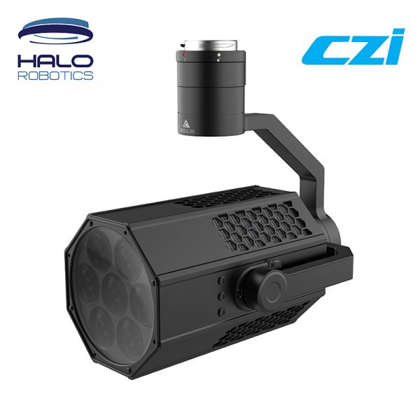 CZI GL300 Gimbal Searchlight Halo Robotics 56