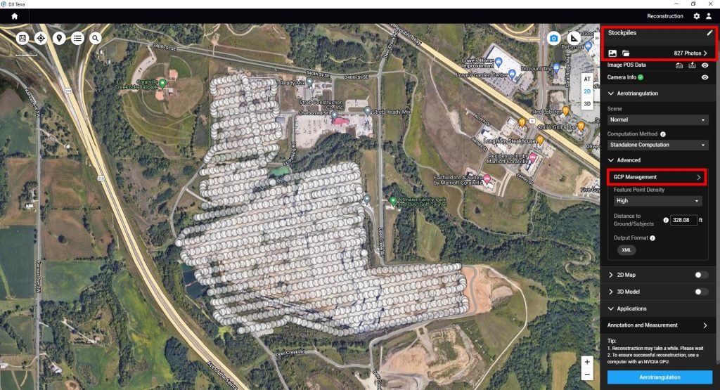 DJI Drone + DJI Terra Cara Mudah dan Akurat Ukur Stockpile - Buat misi dengan DJI Terra 5