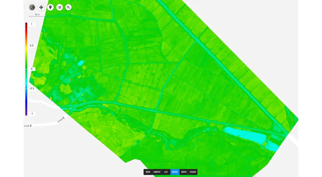 Drone DJI M3M untuk Monitoring Kesehatan Tanaman-NDRE-Halo Robotics