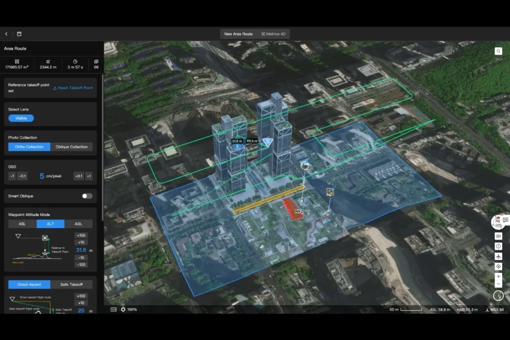 fitur terbaru dji flighthub 2 - flight planning