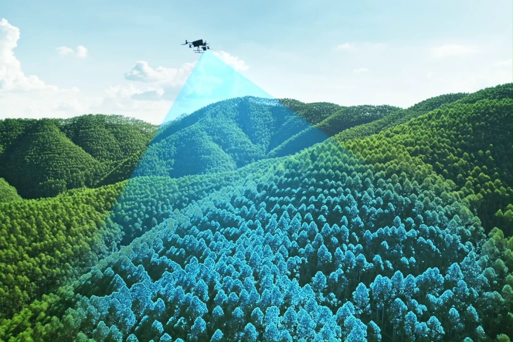 Adjustable pulse, returns, scanning mode - DJI Zenmuse L3 Generasi LiDAR Terbaru untuk Pemetaan Skala Besar & Akurasi Tinggi