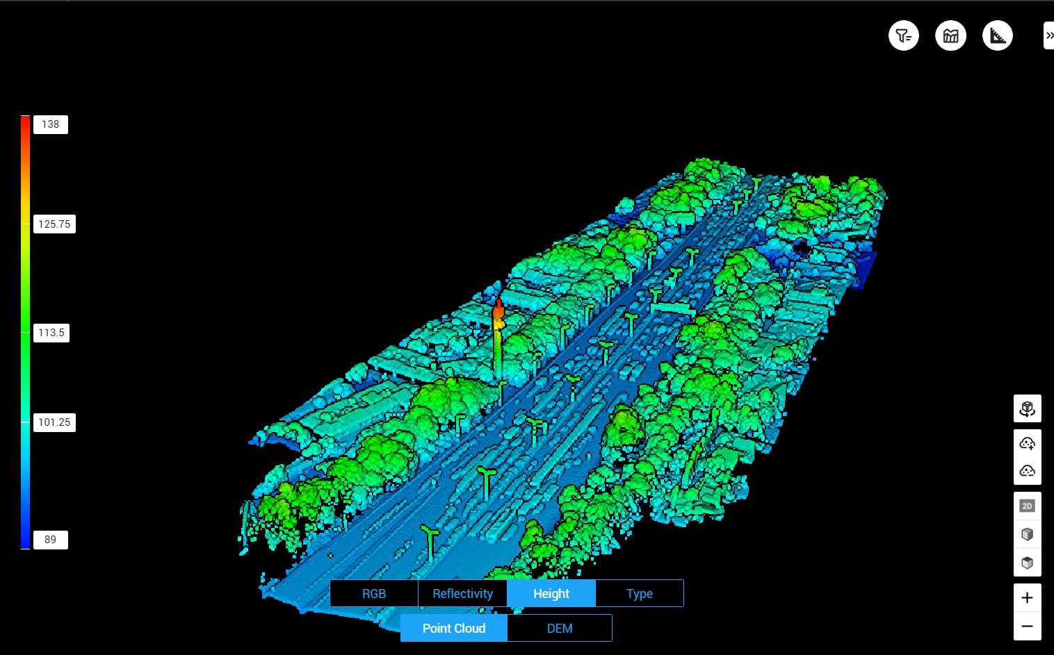 3 Studi Kasus Drone Pemetaan dengan LiDAR Sensor Pemetaan Koridor Jalan Tol Infrastruktur Halo Robotics