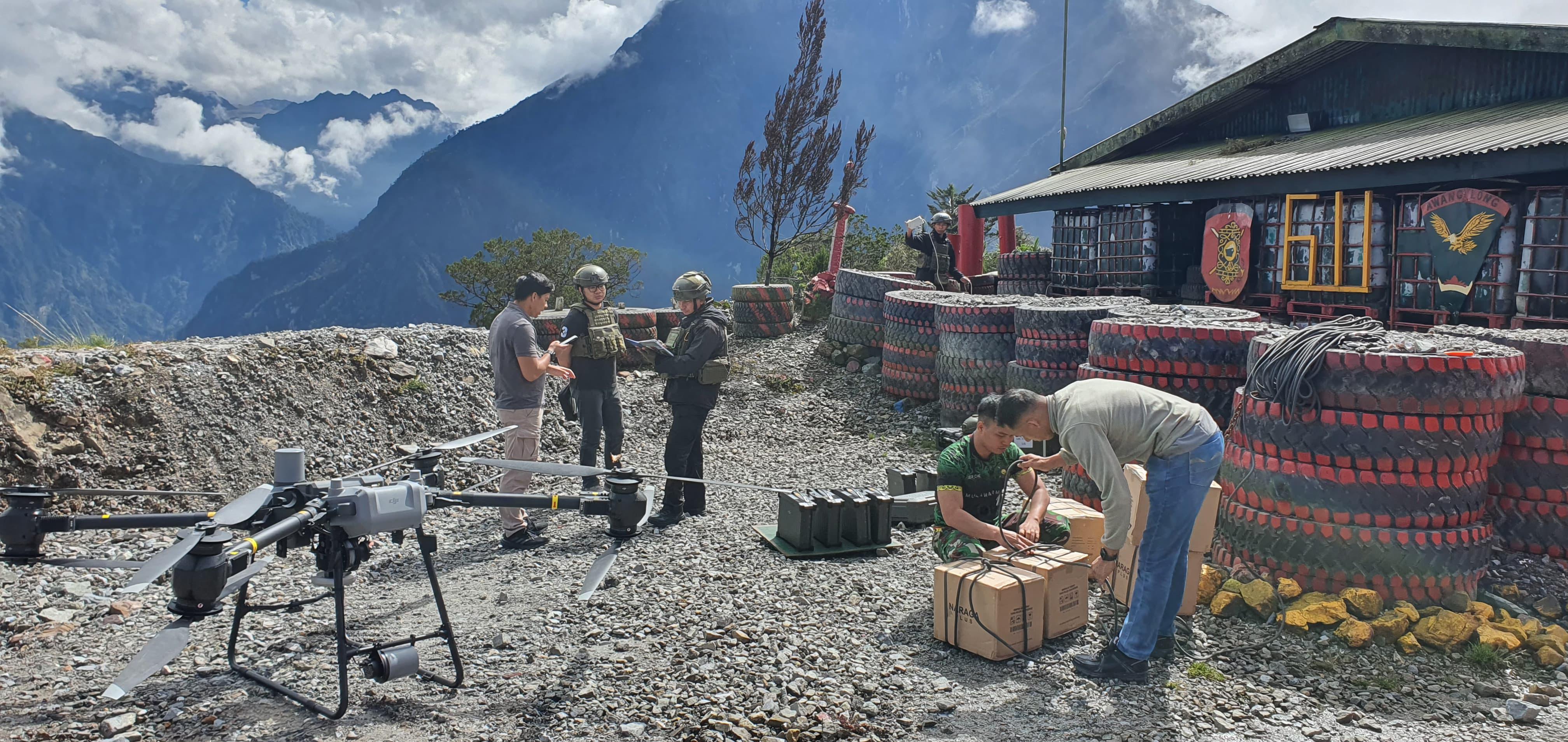DJI Flycart 30 TNI AD, PM 64 Papua (1)